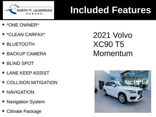 2021 Volvo XC90 T5 Momentum AWD in Daytona Beach, FL - Gary Yeomans Honda