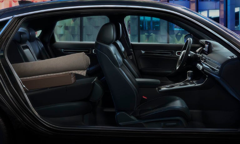 2022 Honda Civic interior seating side view