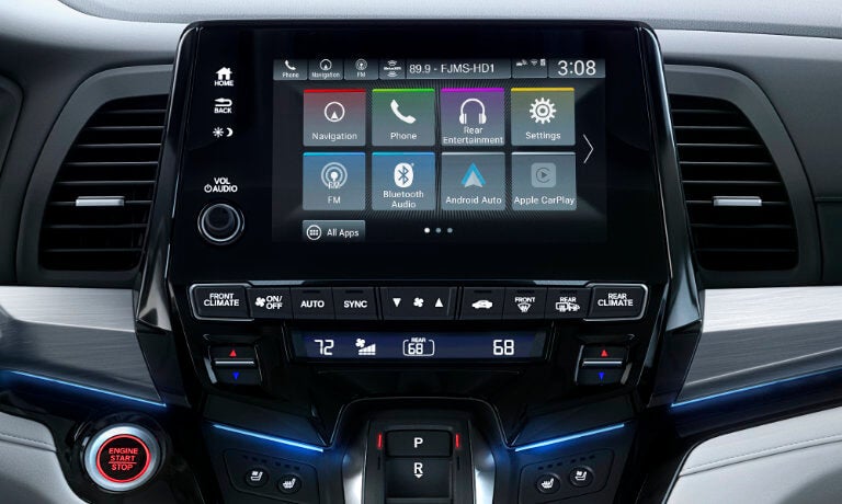 2022 Honda Odyssey infotainment system