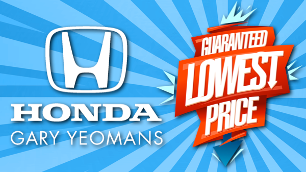 Gary Yeomans Honda LOW PRICE GUARANTEE!