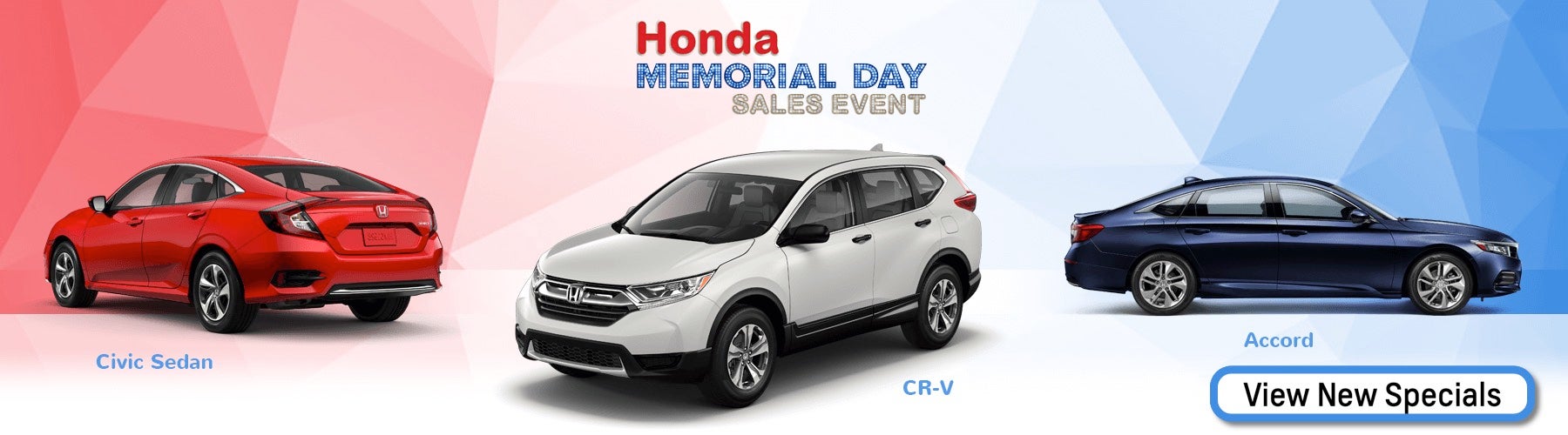 Honda Memorial Day Sales Event