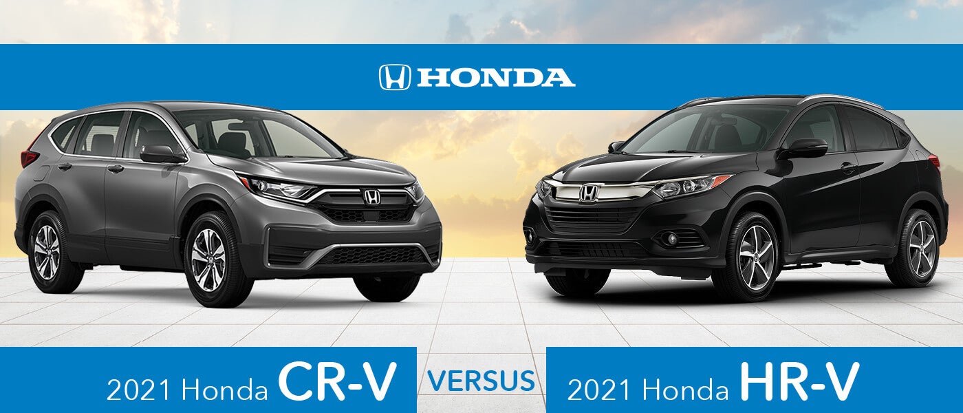 2021 Honda CR-V vs. HR-V