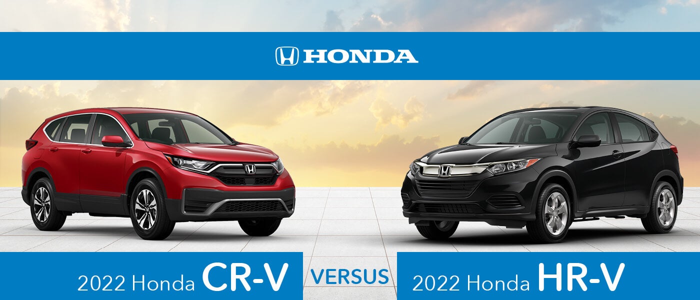 2022 Honda CR-V vs. HR-V